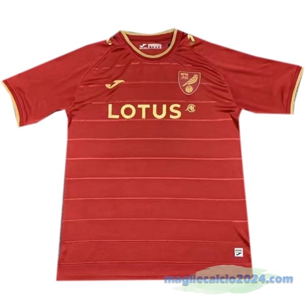 Thailandia Seconda Maglia Norwich City 2022 2023 Rosso Poco Prezzo