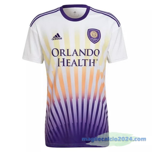 Thailandia Seconda Maglia Orlando City 2022 2023 Bianco Poco Prezzo