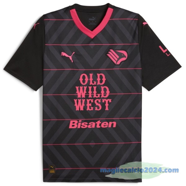 Thailandia Seconda Maglia Palermo 2023 2024 Nero Poco Prezzo