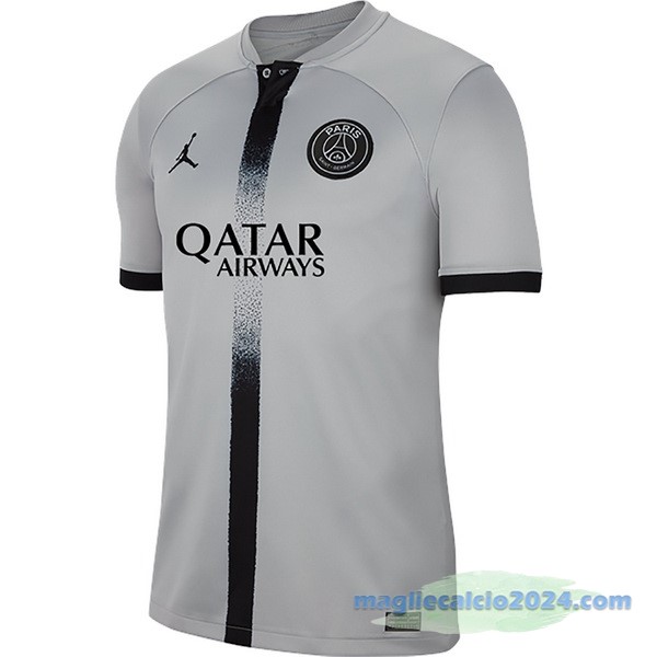 Thailandia Seconda Maglia Paris Saint Germain 2022 2023 Grigio Poco Prezzo