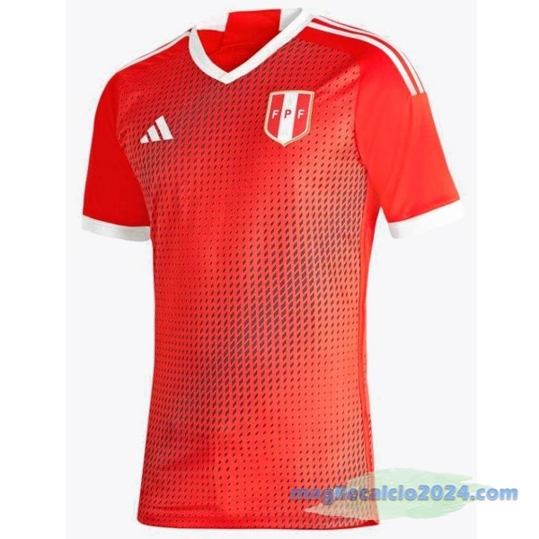 Thailandia Seconda Maglia Perù 2023 Rosso Poco Prezzo