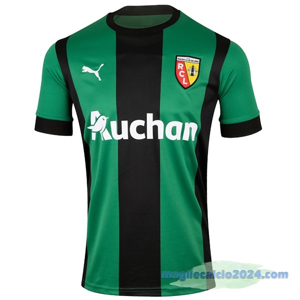 Thailandia Seconda Maglia RC Lens 2022 2023 Verde Poco Prezzo