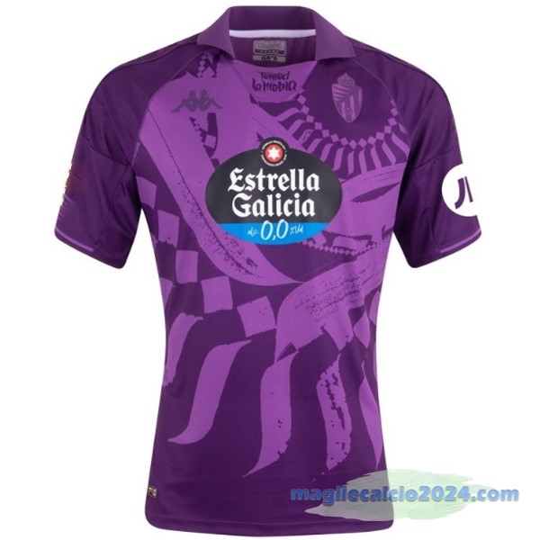 Thailandia Seconda Maglia Real Valladolid 2023 2024 Purpureo Poco Prezzo