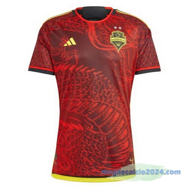 Thailandia Seconda Maglia Seattle Sounders 2023 2024 Rosso Poco Prezzo