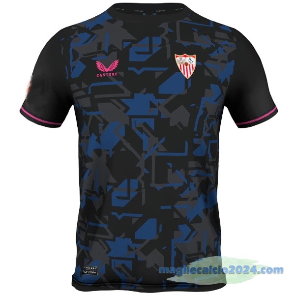 Thailandia Seconda Maglia Sevilla 2023 2024 Azul Navy Poco Prezzo