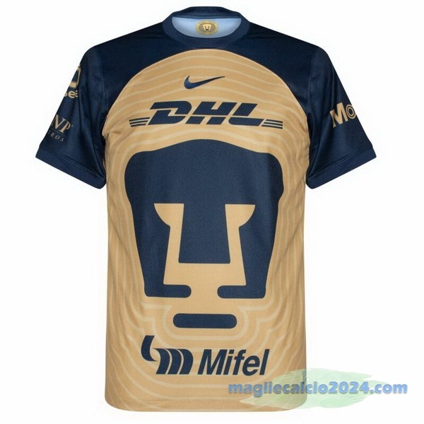 Thailandia Seconda Maglia UNAM Pumas 2022 2023 Giallo Poco Prezzo