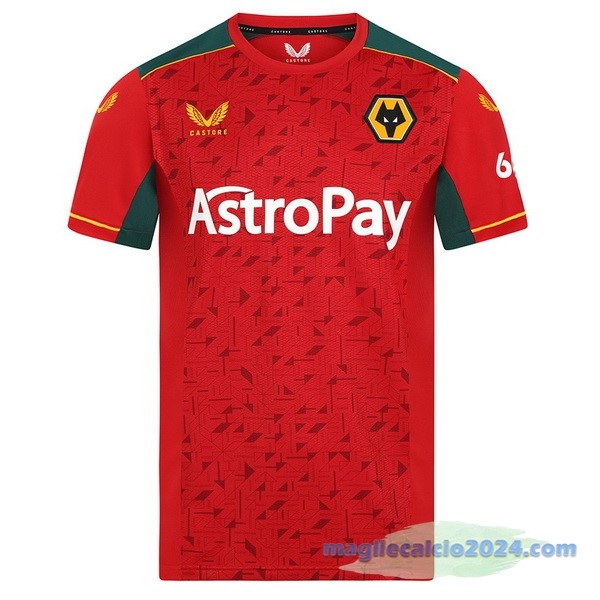 Thailandia Seconda Maglia Wolves 2023 2024 Rosso Poco Prezzo