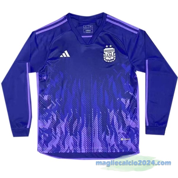 Thailandia Seconda Manica lunga Argentina 2022 Purpureo Poco Prezzo