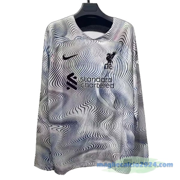 Thailandia Seconda Manica lunga Liverpool 2022 2023 Bianco Poco Prezzo