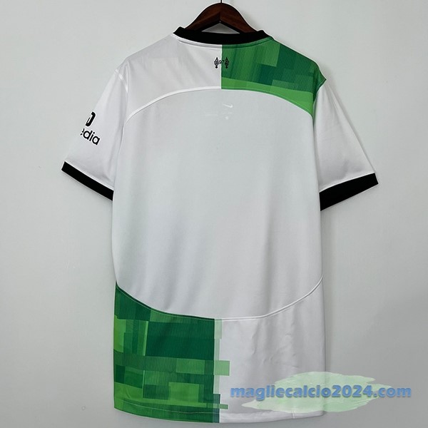 Thailandia Seconda concetto Maglia Liverpool 2023 2024 Verde I Bianco Poco Prezzo