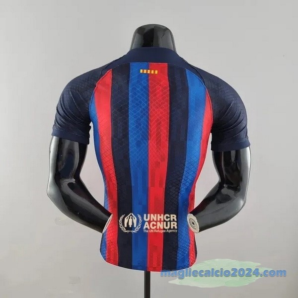 Thailandia Speciale Giocatori Maglia Barcelona 2023 2024 Azul Rosso Poco Prezzo