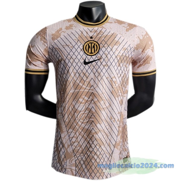 Thailandia Speciale Giocatori Maglia Inter Milán 2023 2024 Arancione Poco Prezzo