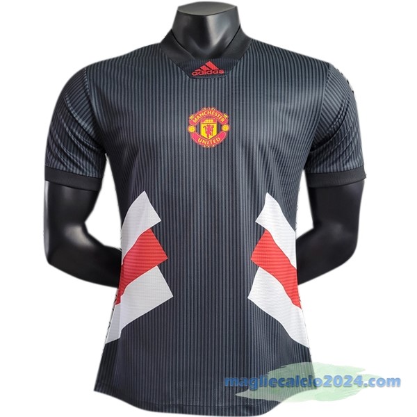 Thailandia Speciale Giocatori Maglia Manchester United 2023 2024 Nero Poco Prezzo