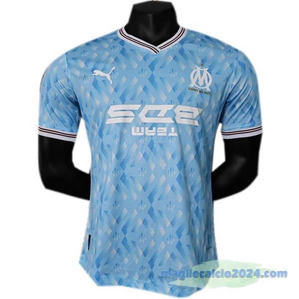 Thailandia Speciale Giocatori Maglia Marsella 2023 2024 Azul Poco Prezzo