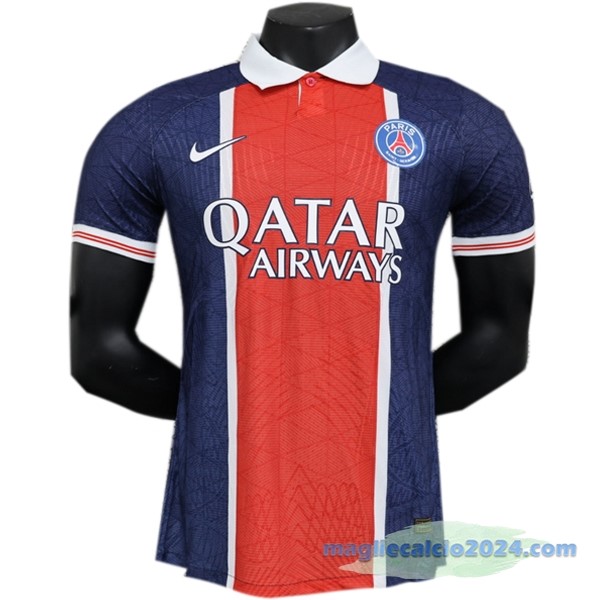 Thailandia Speciale Giocatori Maglia Paris Saint Germain 2023 2024 Azul Rosso Poco Prezzo