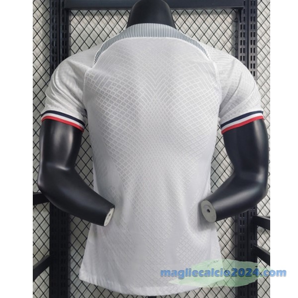 Thailandia Speciale Giocatori Maglia Paris Saint Germain 2023 2024 Bianco I Rosso Poco Prezzo