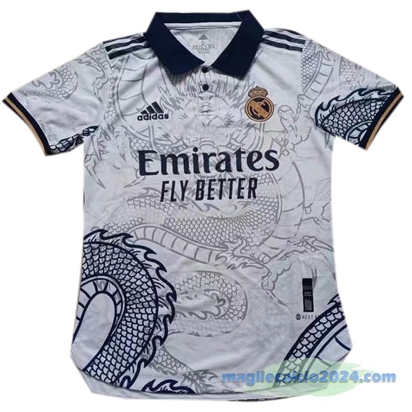 Thailandia Speciale Giocatori Maglia Real Madrid 2022 2023 Bianco Poco Prezzo