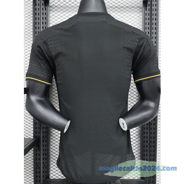 Thailandia Speciale Giocatori Maglia Real Madrid 2023 2024 Nero III Giallo Poco Prezzo