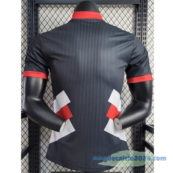 Thailandia Speciale Giocatori Maglia River Plate 2023 2024 Nero Poco Prezzo