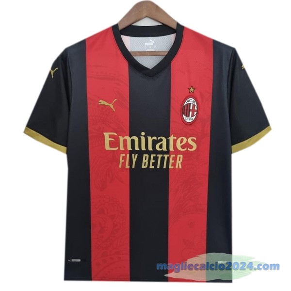 Thailandia Speciale Maglia AC Milan 2022 2023 Rosso Poco Prezzo