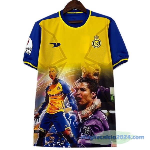 Thailandia Speciale Maglia Al Nassr 2022 2023 Giallo Poco Prezzo