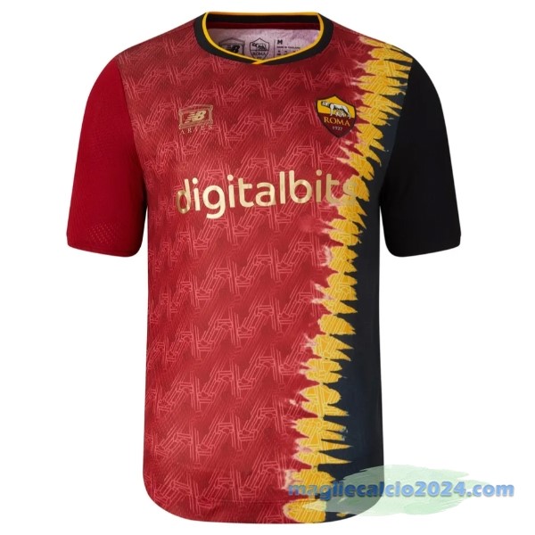 Thailandia Speciale Maglia As Roma 2022 2023 Rosso Poco Prezzo