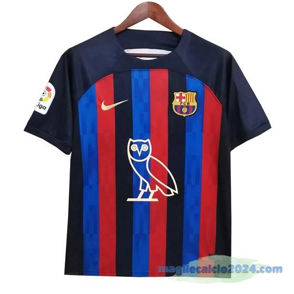 Thailandia Speciale Maglia Barcelona 2022 2023 Azul Rosso Poco Prezzo