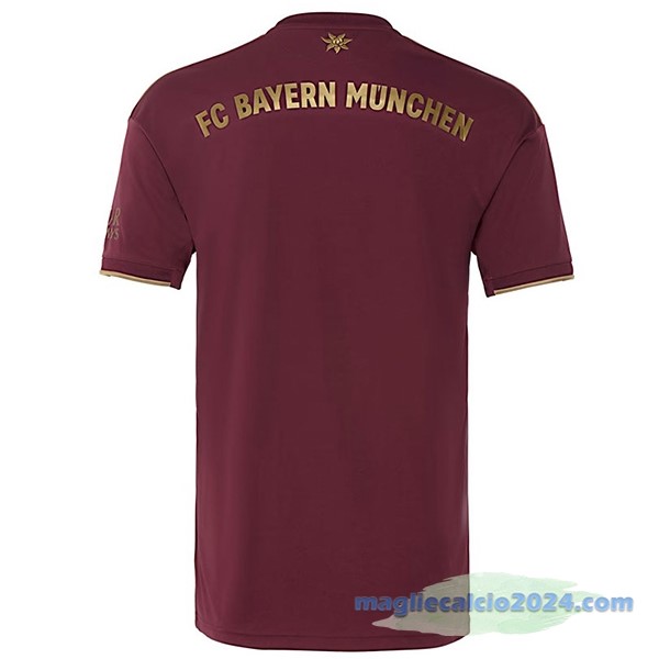 Thailandia Speciale Maglia Bayern Múnich 2022 2023 Borgogna Poco Prezzo
