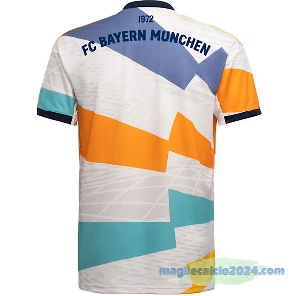 Thailandia Speciale Maglia Bayern Múnich 2022 2023 Giallo Verde Poco Prezzo