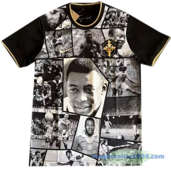 Thailandia Speciale Maglia Brasile 2022 I Nero Poco Prezzo