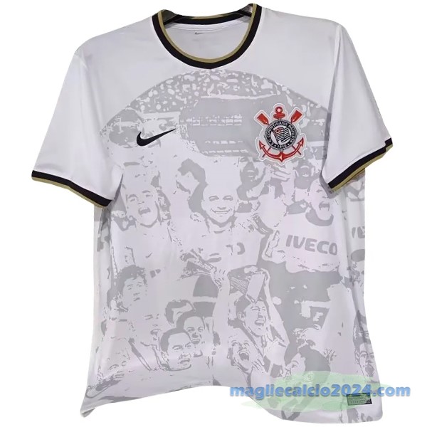 Thailandia Speciale Maglia Corinthians Paulista 2023 2024 Bianco Poco Prezzo