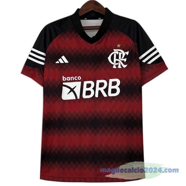 Thailandia Speciale Maglia Flamengo 2023 2024 Rosso Nero Poco Prezzo