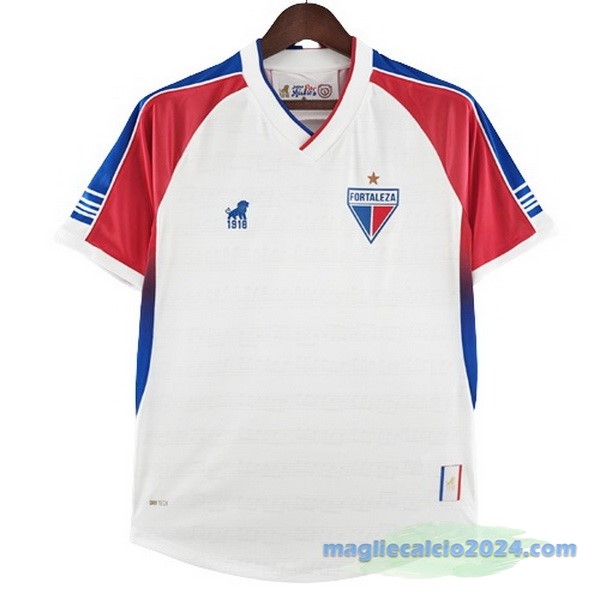 Thailandia Speciale Maglia Fortaleza 2022 2023 Bianco Rosso Poco Prezzo