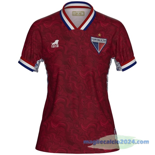 Thailandia Speciale Maglia Fortaleza 2023 2024 Rosso Poco Prezzo