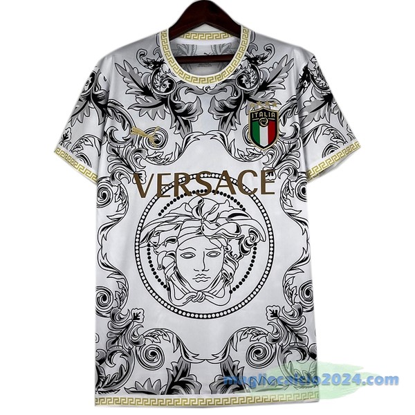 Thailandia Speciale Maglia Italia 2023 Bianco Nero Poco Prezzo