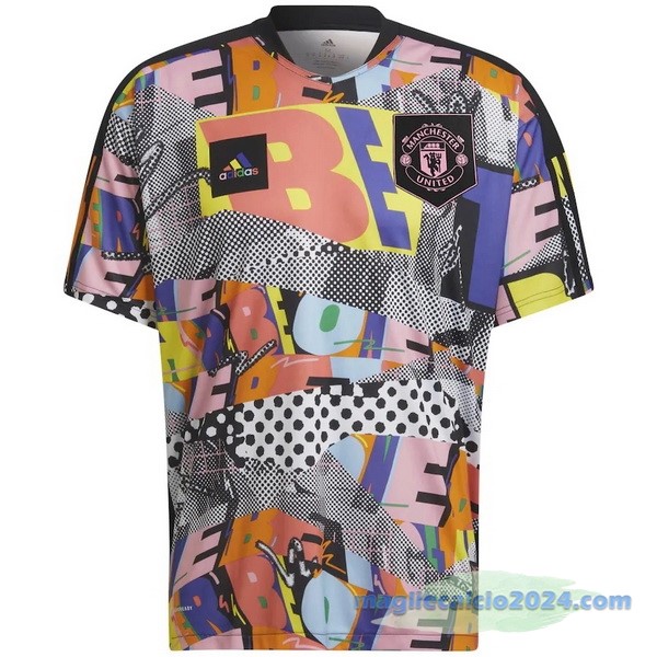 Thailandia Speciale Maglia Manchester United 2023 2024 Arancione Poco Prezzo