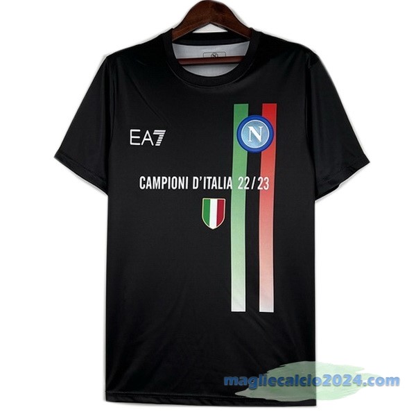 Thailandia Speciale Maglia Napoli 2023 2024 Nero Poco Prezzo