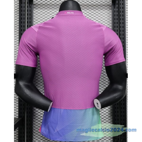 Thailandia Terza Giocatori Maglia AC Milan 2023 2024 Rosa Poco Prezzo