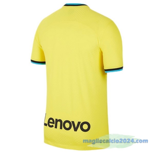 Thailandia Terza Giocatori Maglia Inter Milán 2022 2023 Giallo Poco Prezzo