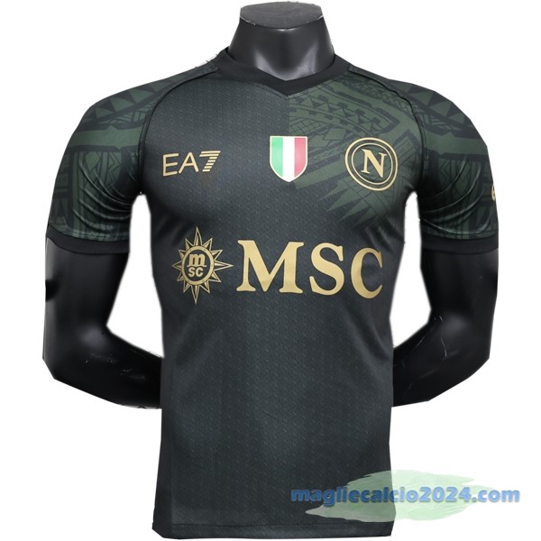 Thailandia Terza Giocatori Maglia Napoli 2023 2024 Verde Poco Prezzo