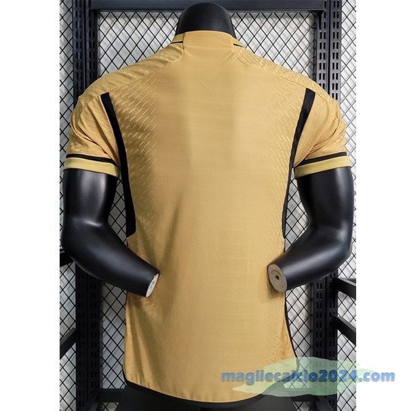 Thailandia Terza Giocatori Maglia Real Madrid 2023 2024 Giallo Poco Prezzo