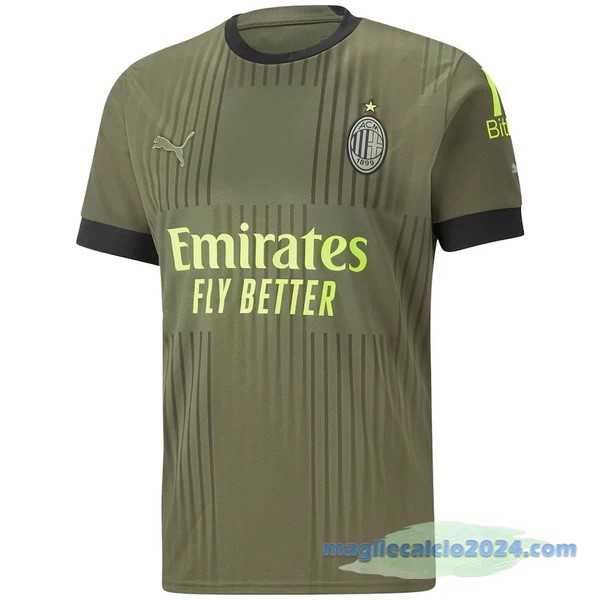 Thailandia Terza Maglia AC Milan 2022 2023 Verde Poco Prezzo