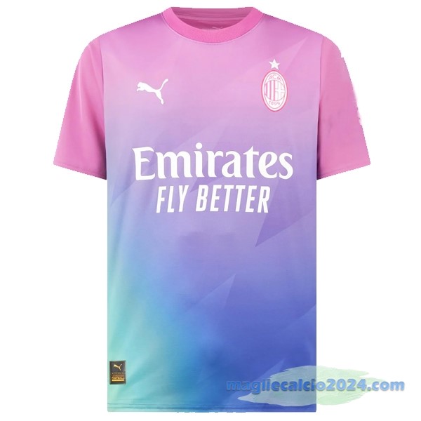 Thailandia Terza Maglia AC Milan 2023 2024 Rosa Poco Prezzo