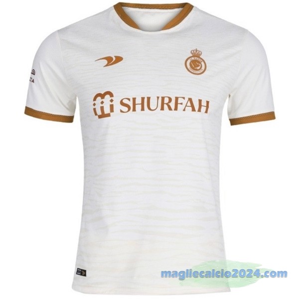 Thailandia Terza Maglia Al Nassr 2022 2023 Bianco Poco Prezzo