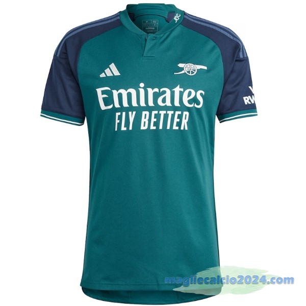 Thailandia Terza Maglia Arsenal 2023 2024 Verde Poco Prezzo