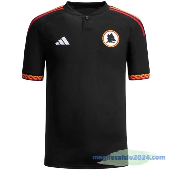 Thailandia Terza Maglia As Roma 2023 2024 I Nero Poco Prezzo