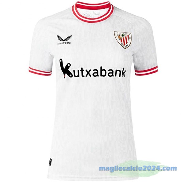 Thailandia Terza Maglia Athletic Bilbao 2023 2024 Bianco Poco Prezzo