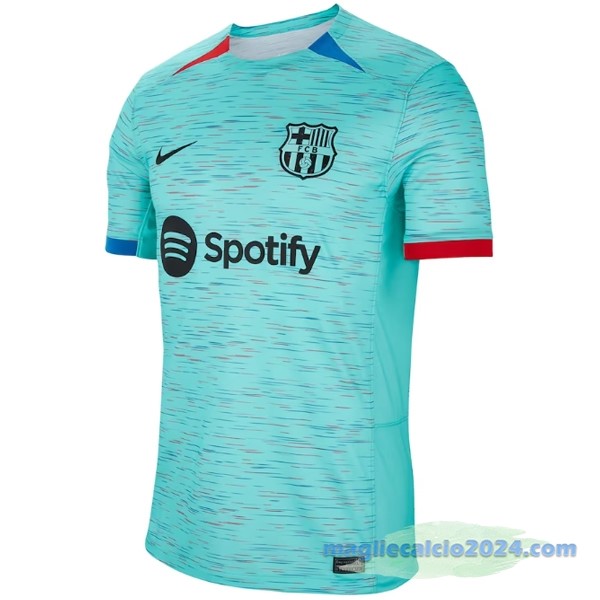 Thailandia Terza Maglia Barcelona 2023 2024 Azul Verde Poco Prezzo