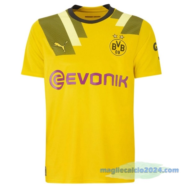 Thailandia Terza Maglia Borussia Dortmund 2022 2023 Giallo Poco Prezzo
