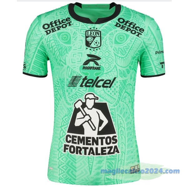 Thailandia Terza Maglia Club León 2022 2023 Verde Poco Prezzo
